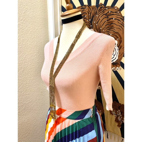 π Stylish boho seed bead necklace - Picture 3 of 6